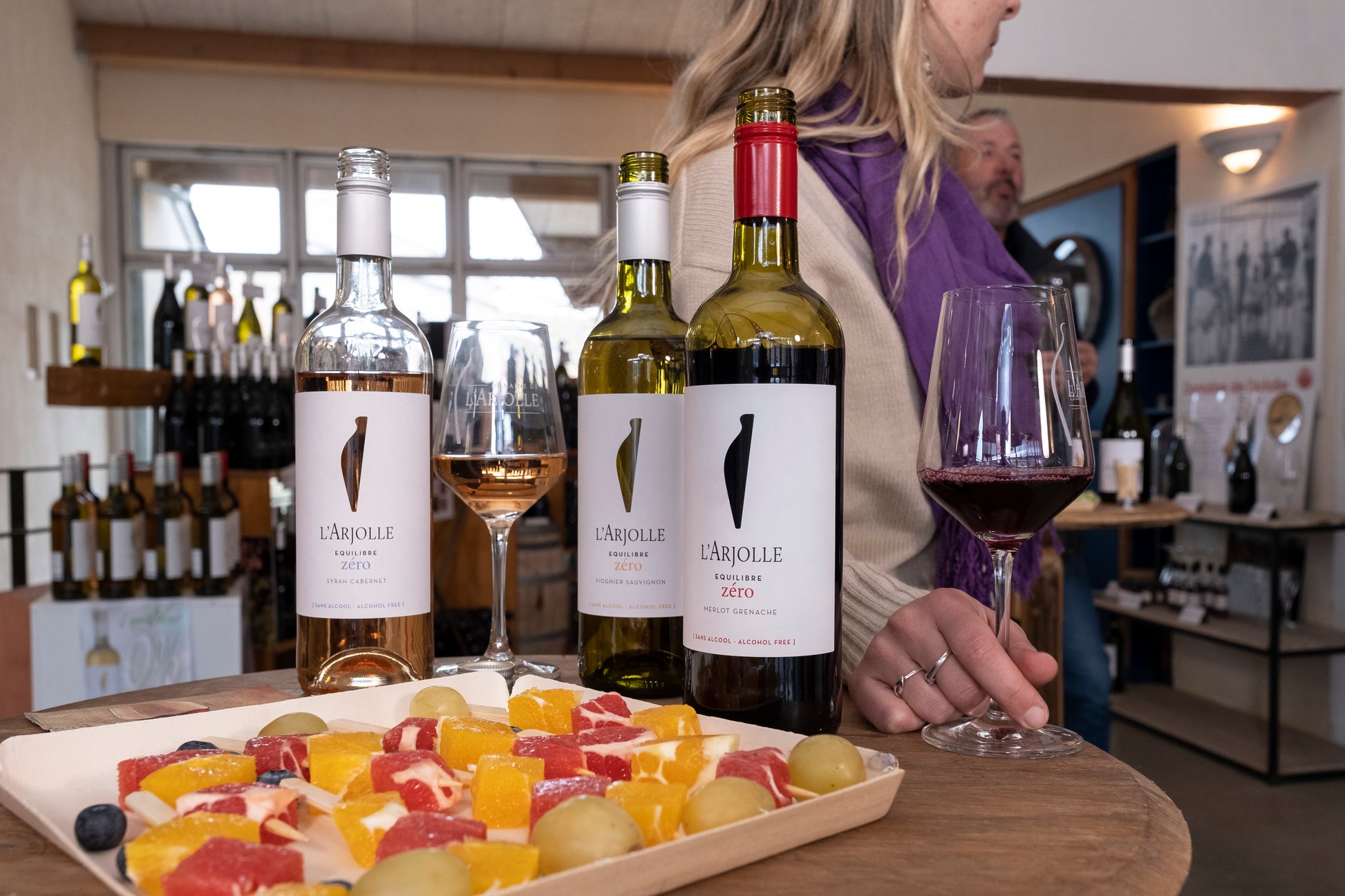 Zéro Alcohol Syrah Cabernet Rosé Equilibre, Domaine de l’Arjolle