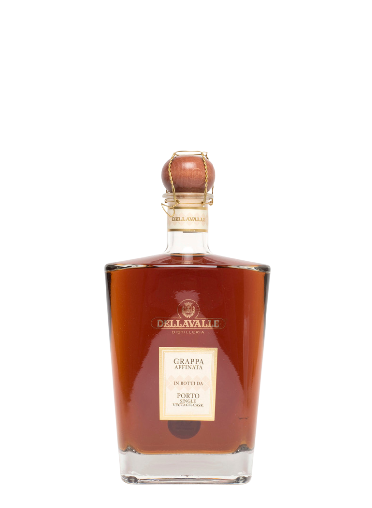 Grappa aged in Port Barrels single vintage casks 2004, Dellavalle