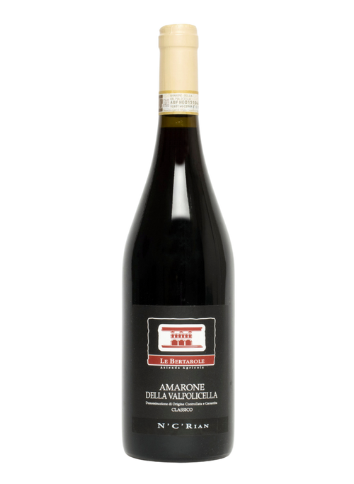 Amarone della Valpolicella DOCG Classico N'C' Rian 2019, Le Bertarole