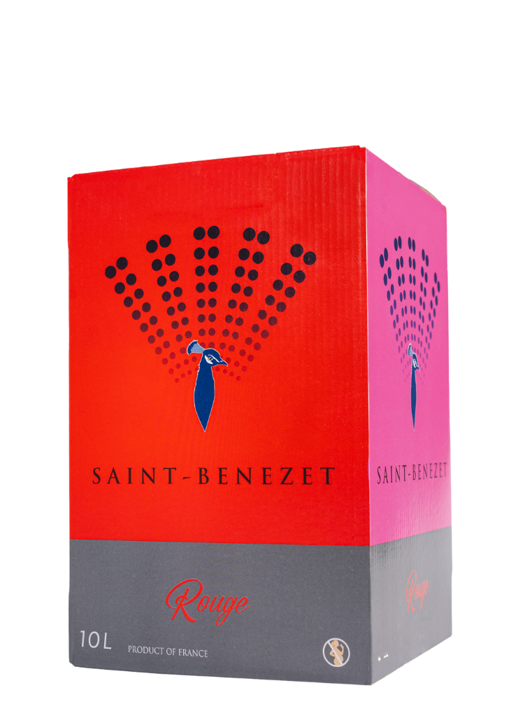 10L Bag in Box IGP Pays du Gard Rouge, Château Saint-Bénézet