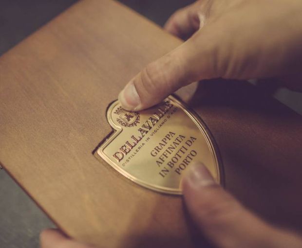 Grappa aged in Port Barrels single vintage casks 2004, Dellavalle