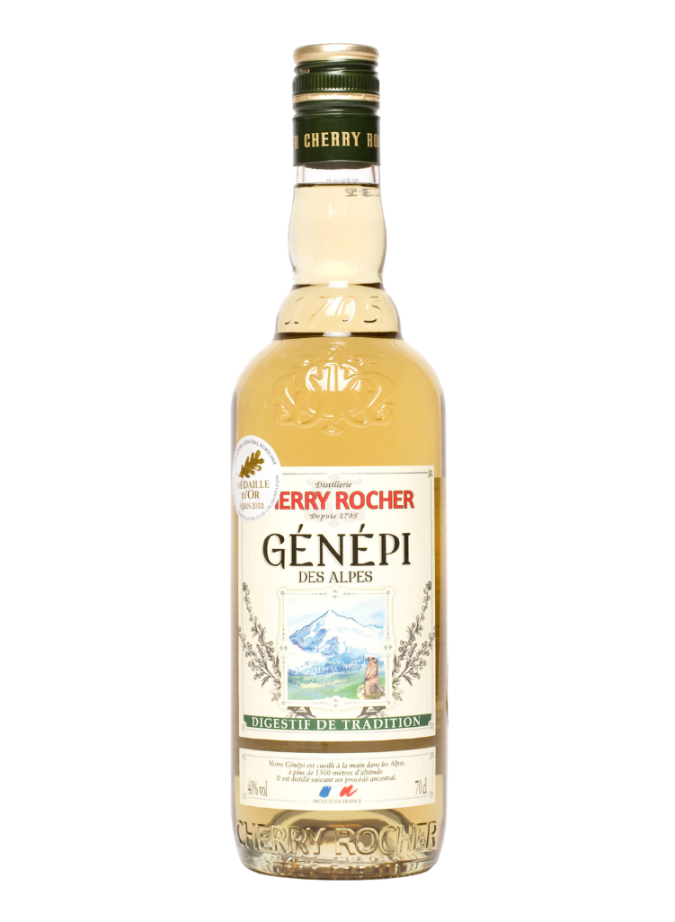 Liqueur Genépi des Alpes, Cherry Rocher