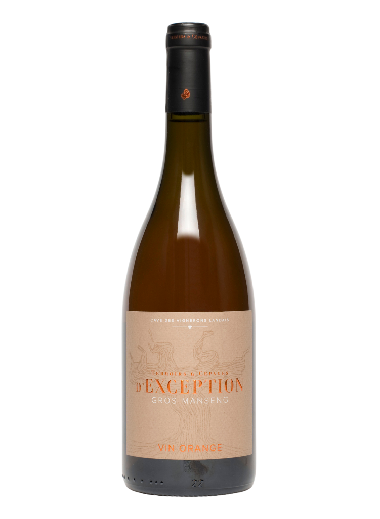 Vin Orange Gros Manseng VdF, La Cave des Vignerons Landais